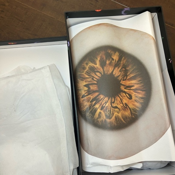 ESENES WORLDWIDE Eyeball Mules black fur - Picture 15 of 16